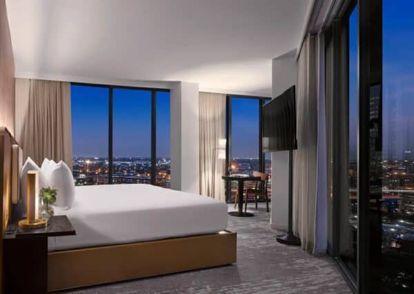 Dusk Corner King Bed Room